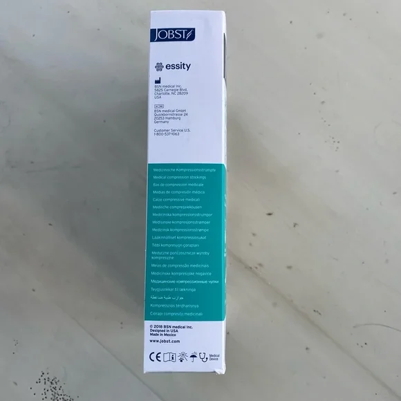 JOBST Compression Stockings Activewear Knee Highs Athletic Firm Support Unisex S - Picture 2 of 6